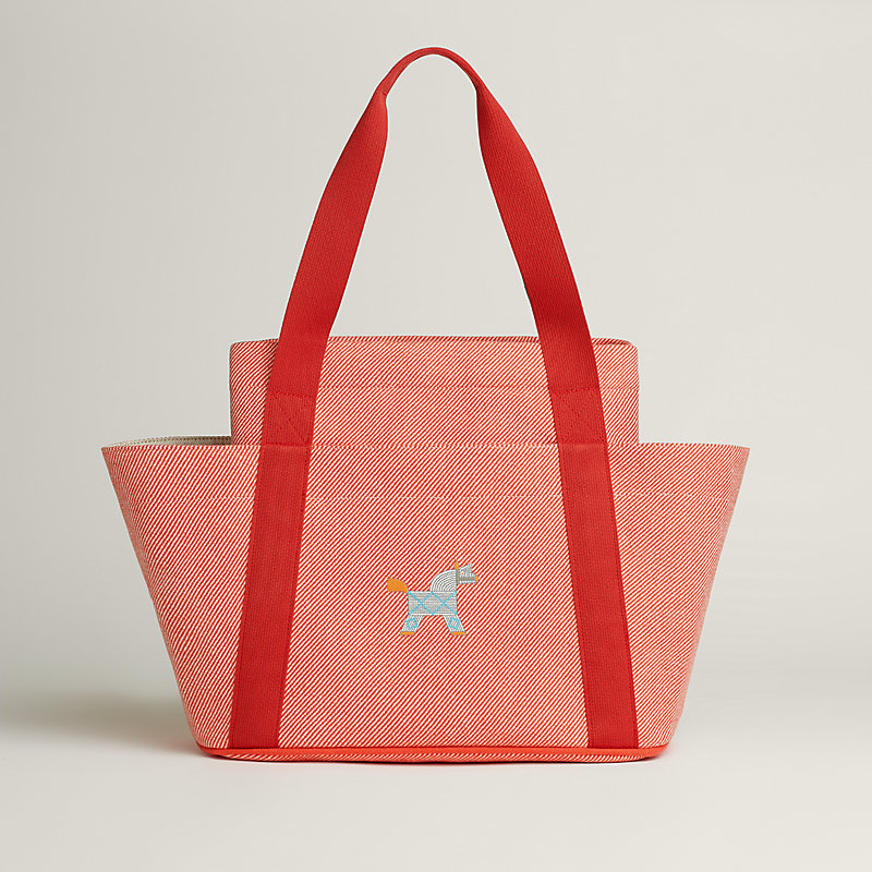 Animaux Nattes nappy bag - Orange | Hermès Mainland China